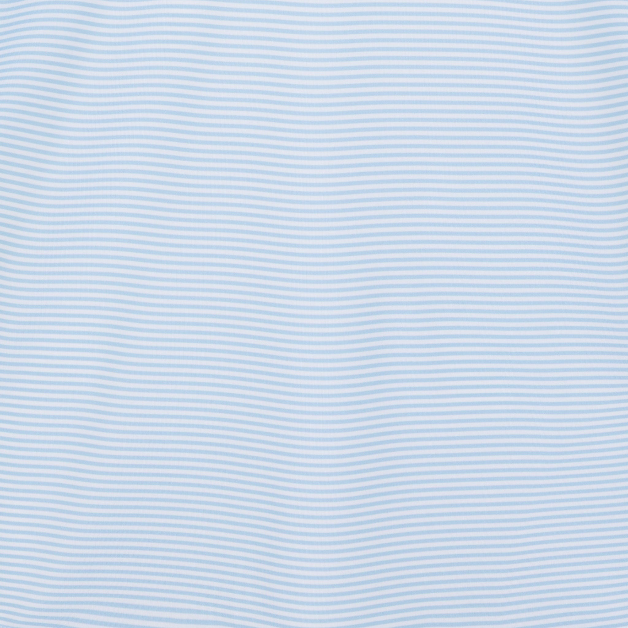 Featherweight Flex Polo Fairfield White And Light Blue Stripe