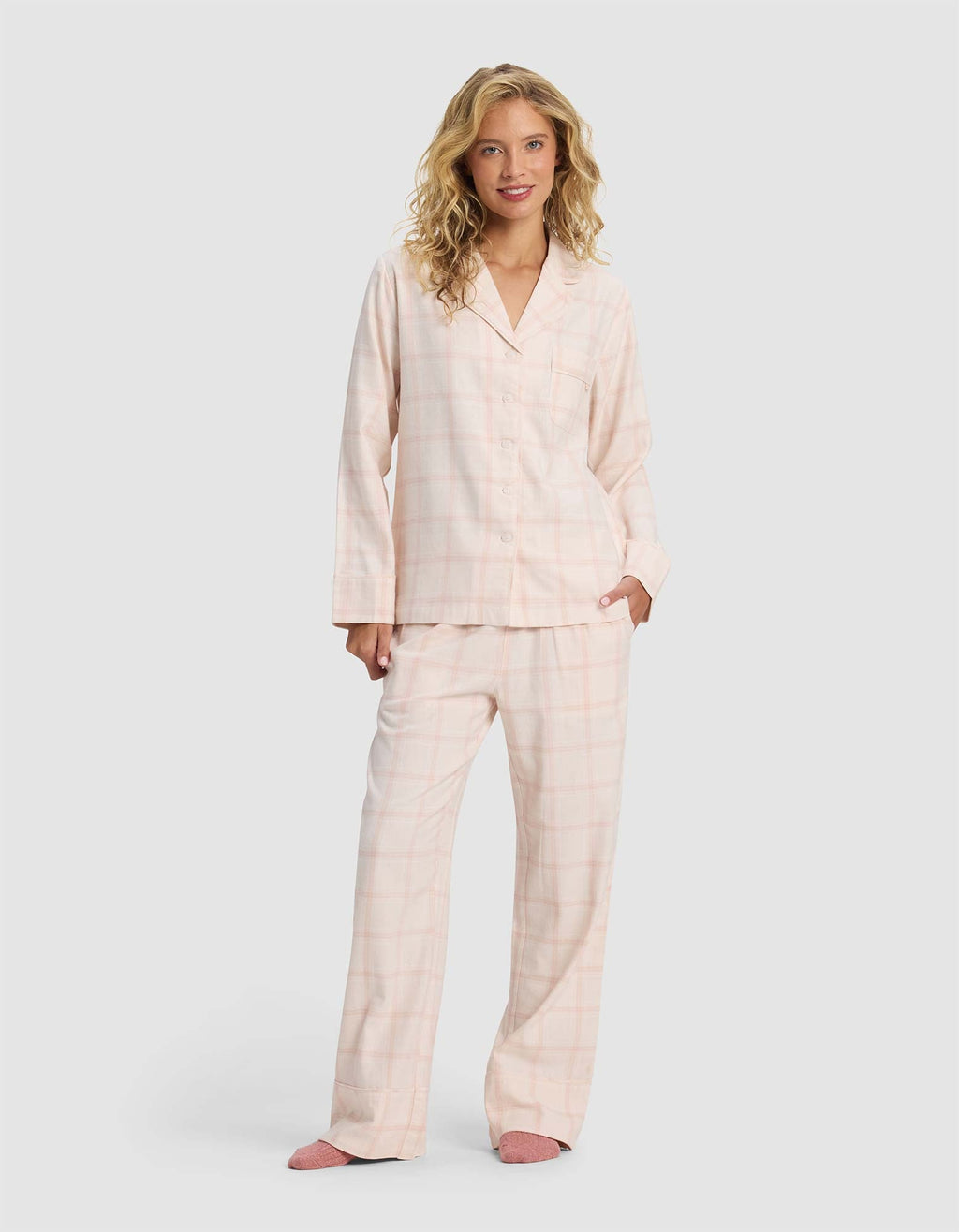 Women's Farmhouse Long Sleeve Pajama Top - Last Chance