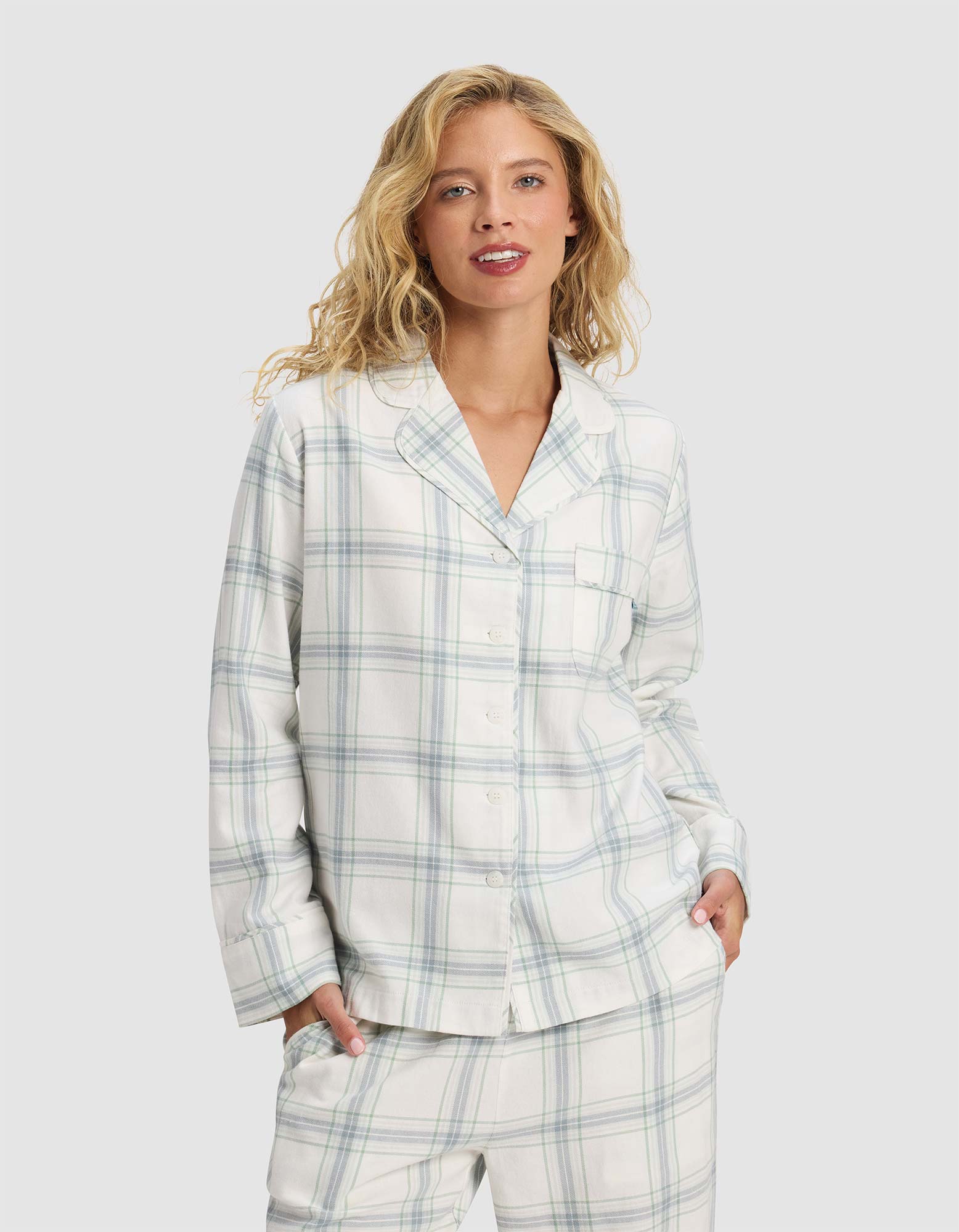 Women's Farmhouse Long Sleeve Pajama Top - Last Chance