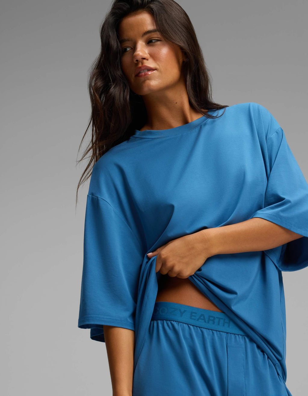 Women's First Layer Boyfriend Sleep Tee & Boxer Short Set