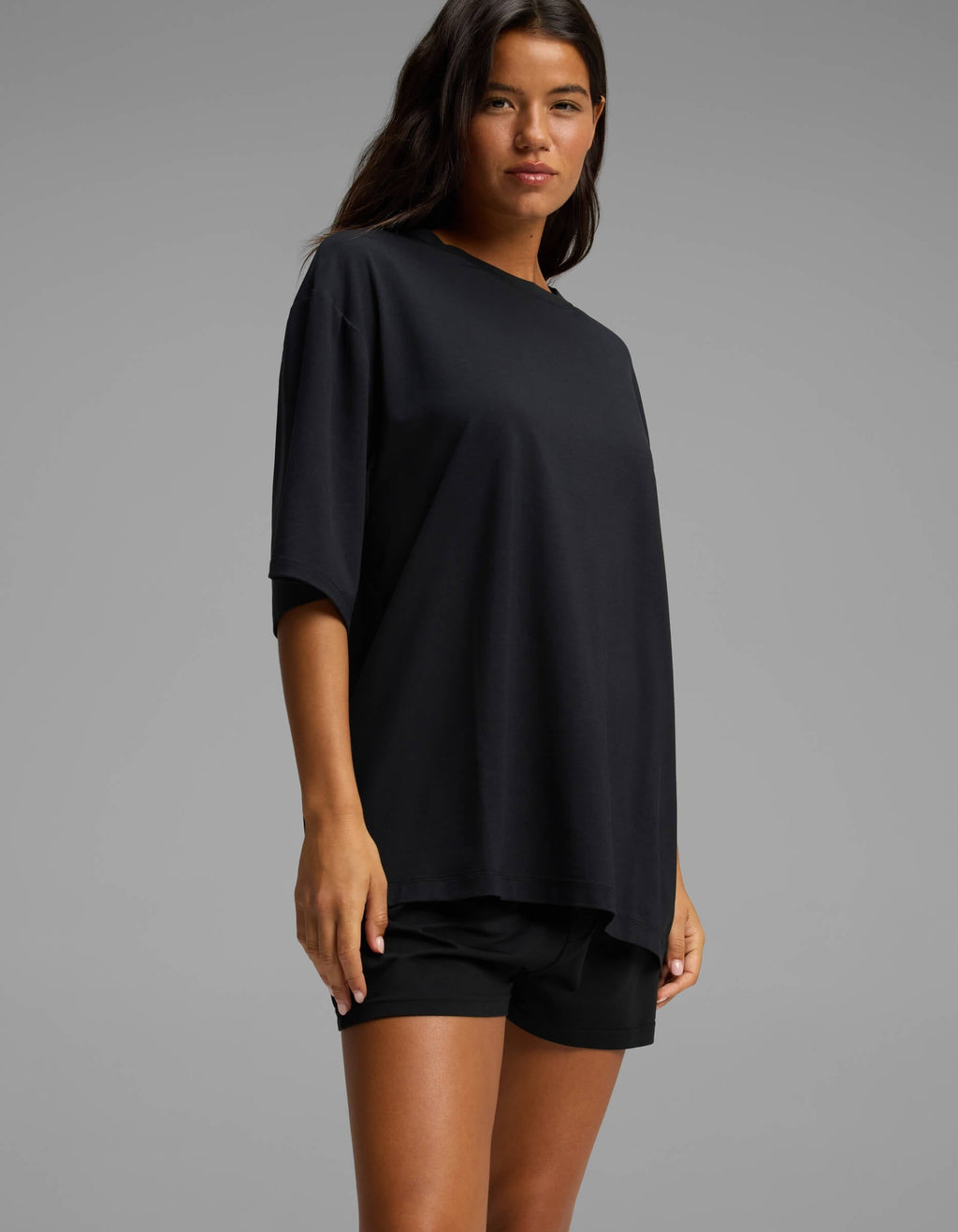 Women's First Layer Boyfriend Sleep Tee & Boxer Short Set
