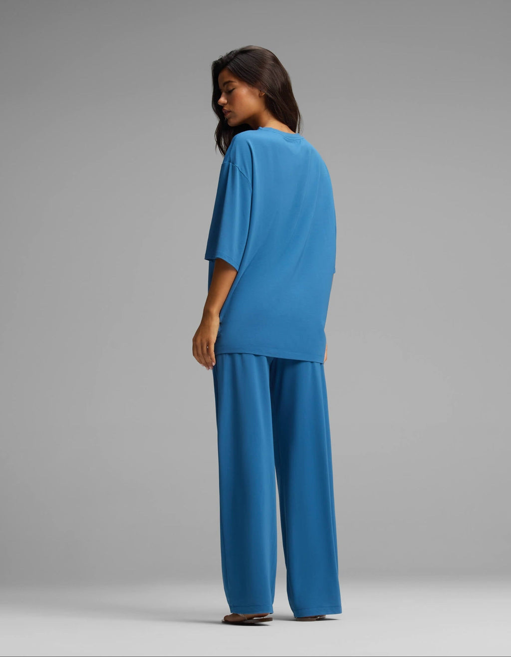 Women's First Layer Boyfriend Sleep Tee & Pajama Pant Set
