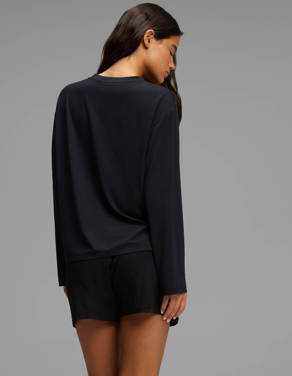 Women's First Layer Long Sleeve Sleep Tee & Boxer Short Set