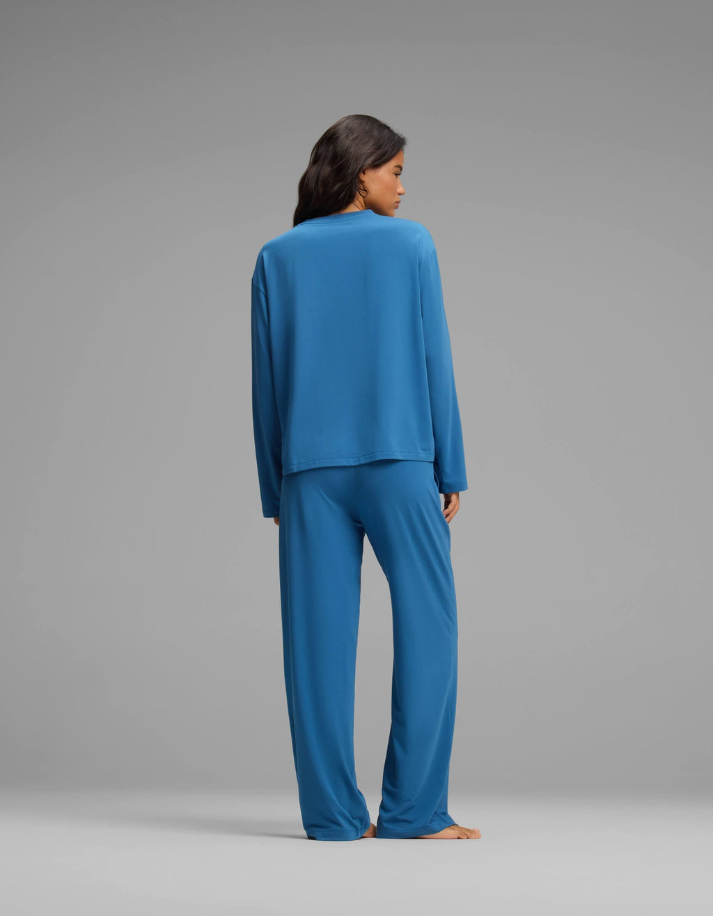 Women's First Layer Long Sleeve Sleep Tee & Pajama Pant Set