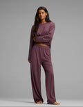 Women's First Layer Long Sleeve Sleep Tee & Pajama Pant Set