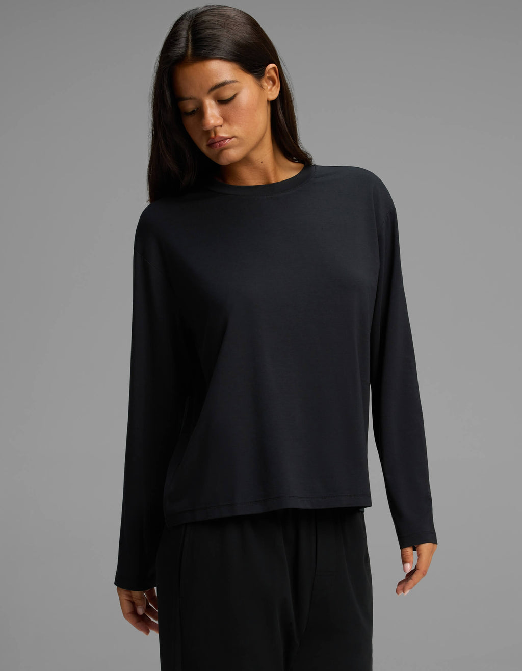 Women's First Layer Long Sleeve Sleep Tee & Pajama Pant Set