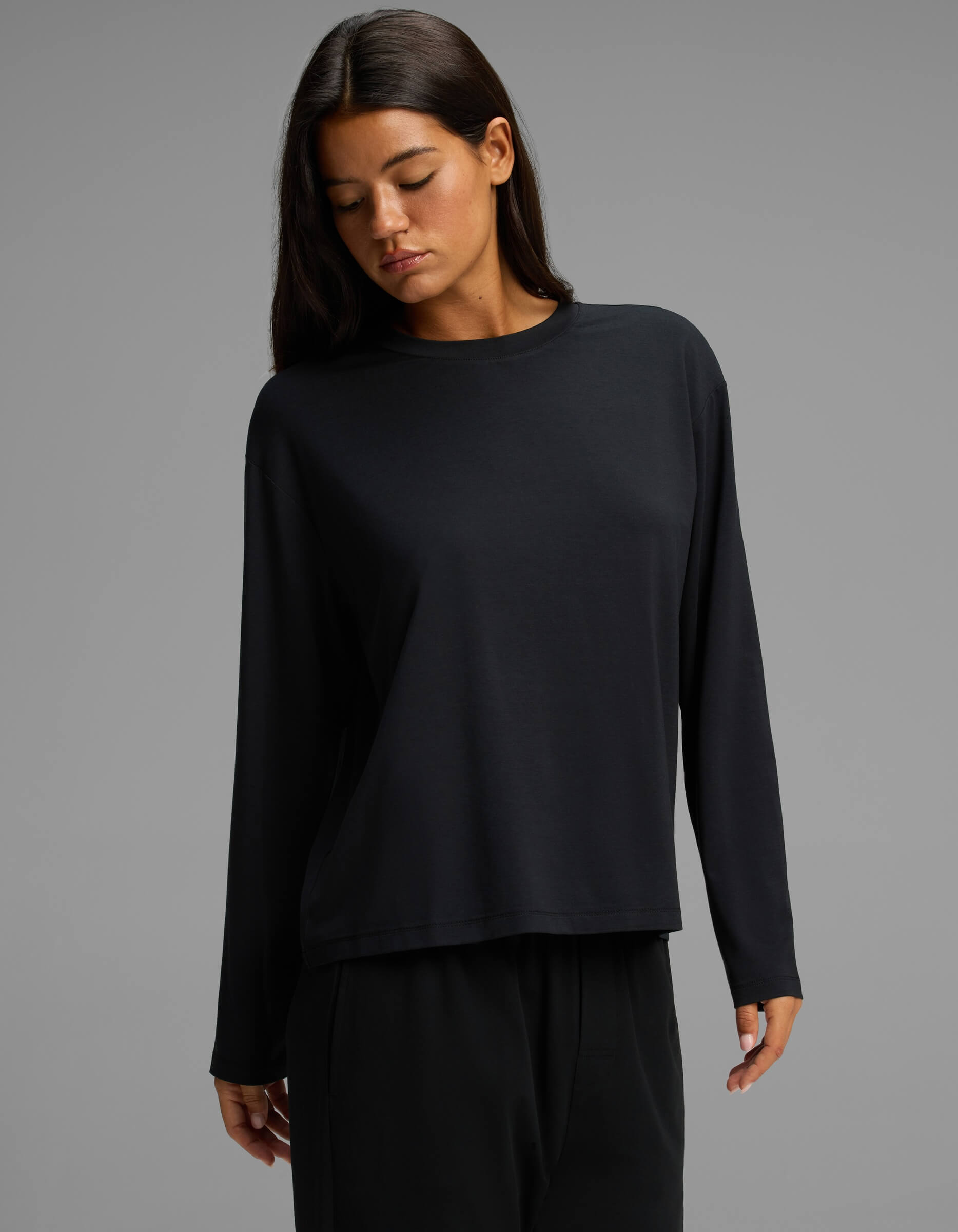 Women's First Layer Long Sleeve Sleep Tee & Pajama Pant Set