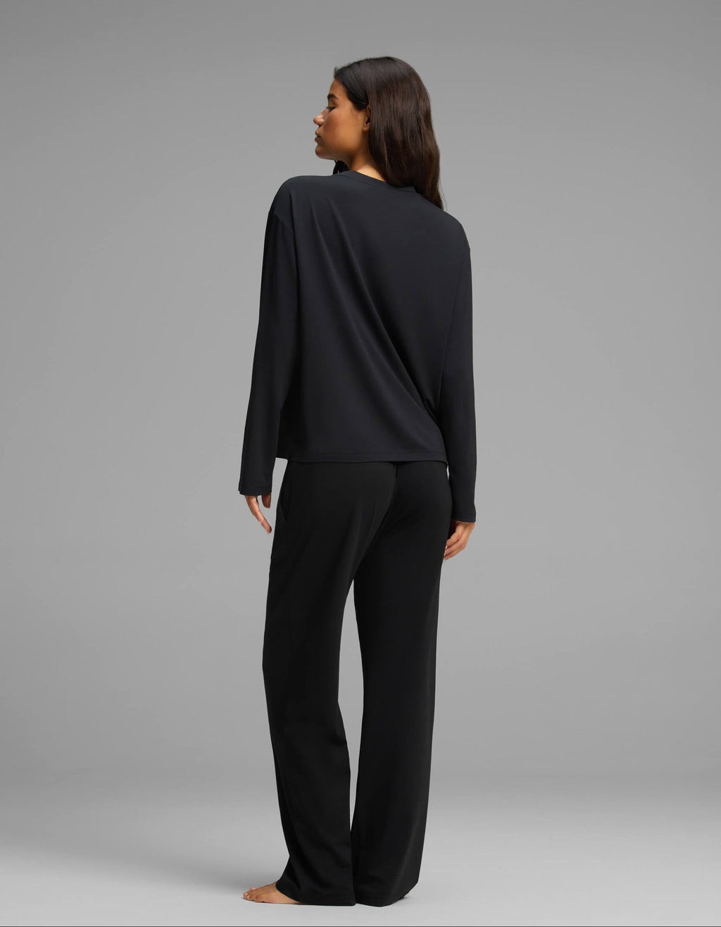 Women's First Layer Long Sleeve Sleep Tee & Pajama Pant Set