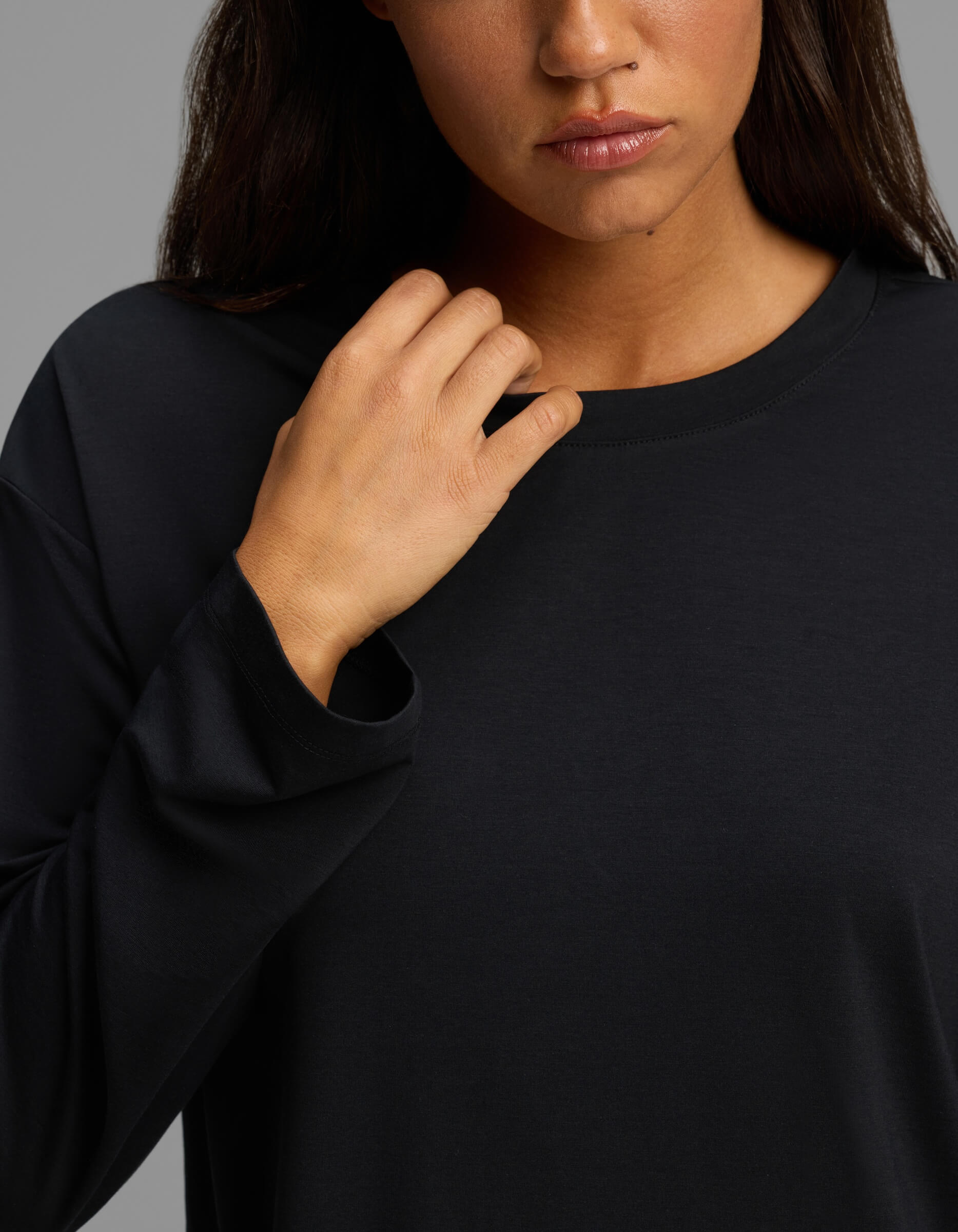 Women's First Layer Long Sleeve Sleep Tee & Pajama Pant Set