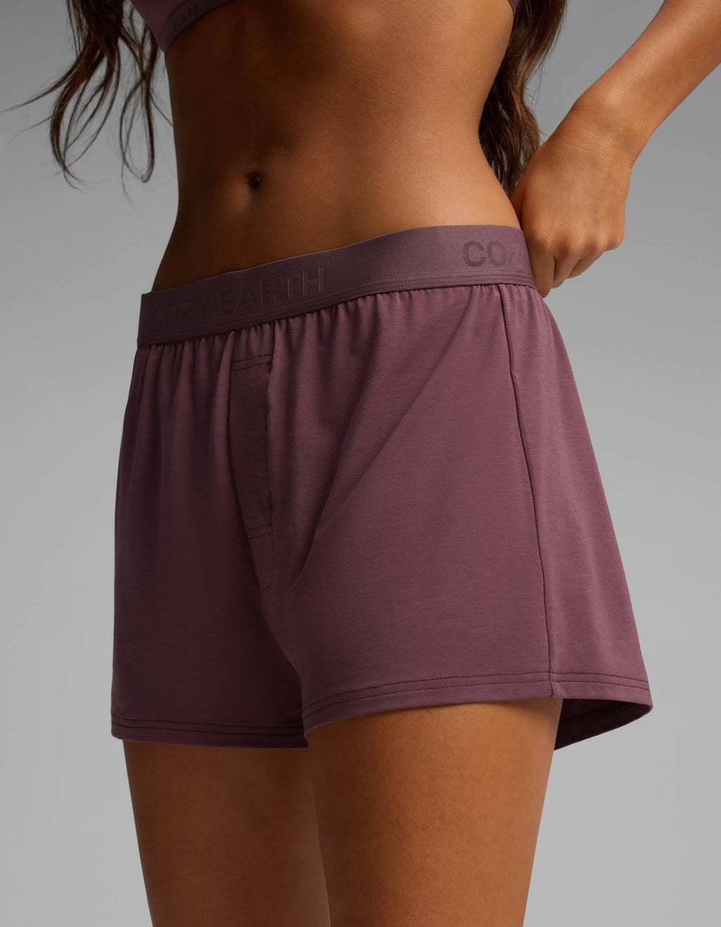 Women's First Layer Boyfriend Sleep Tee & Boxer Short Set
