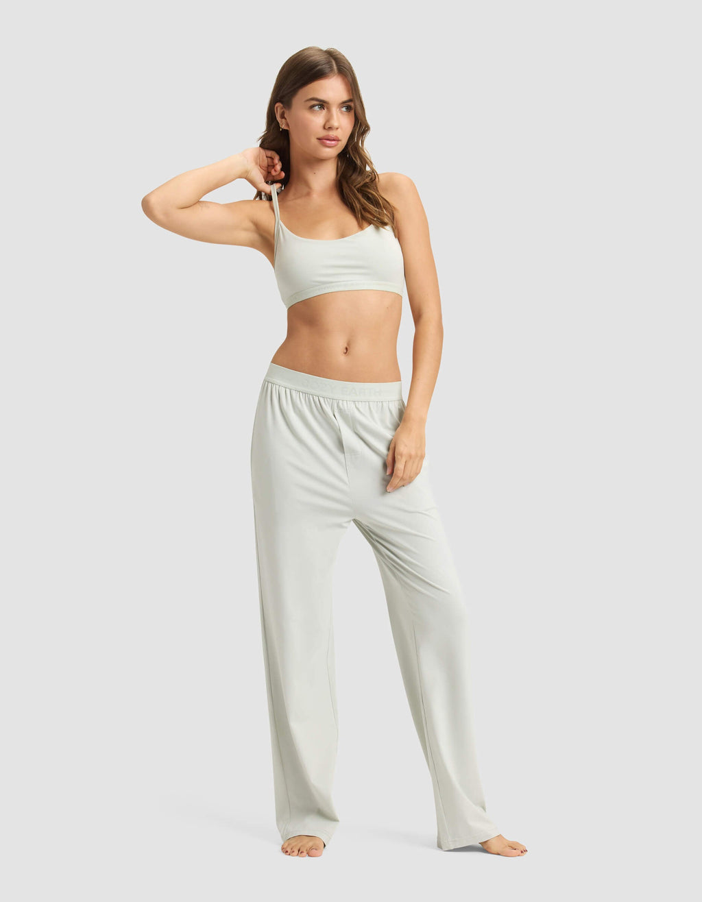 Women's First Layer Pajama Soft Bra & Pajama Pant Set