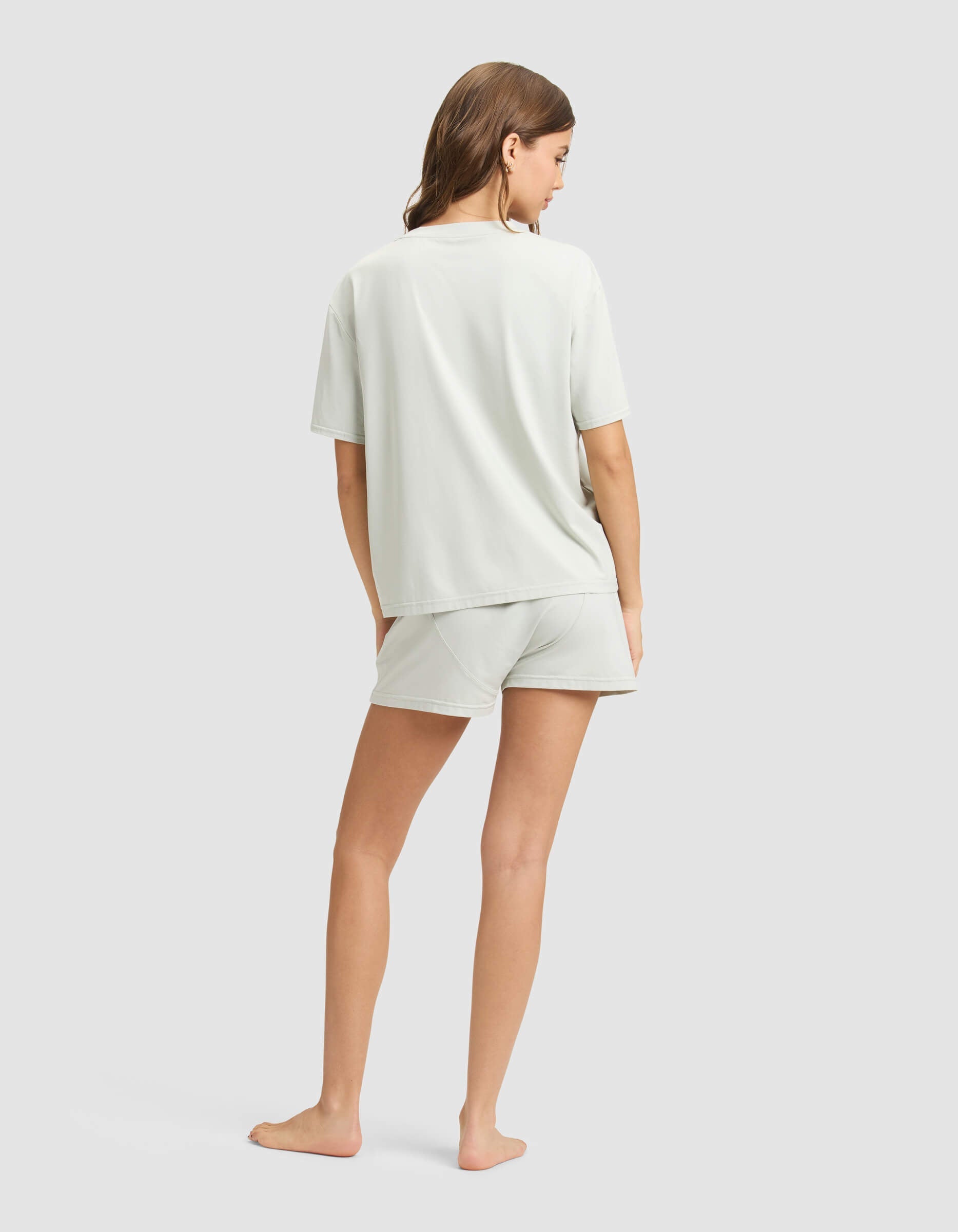 Women's First Layer Pajama Short Sleeve Tee & Boxer Short Set