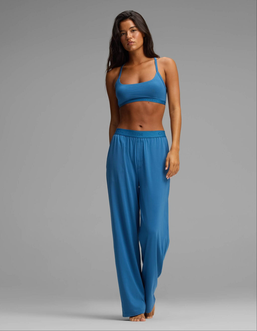 Women's First Layer Pajama Soft Bra & Pajama Pant Set
