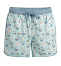 Toothy Pina Colada Volleyshort - Blue