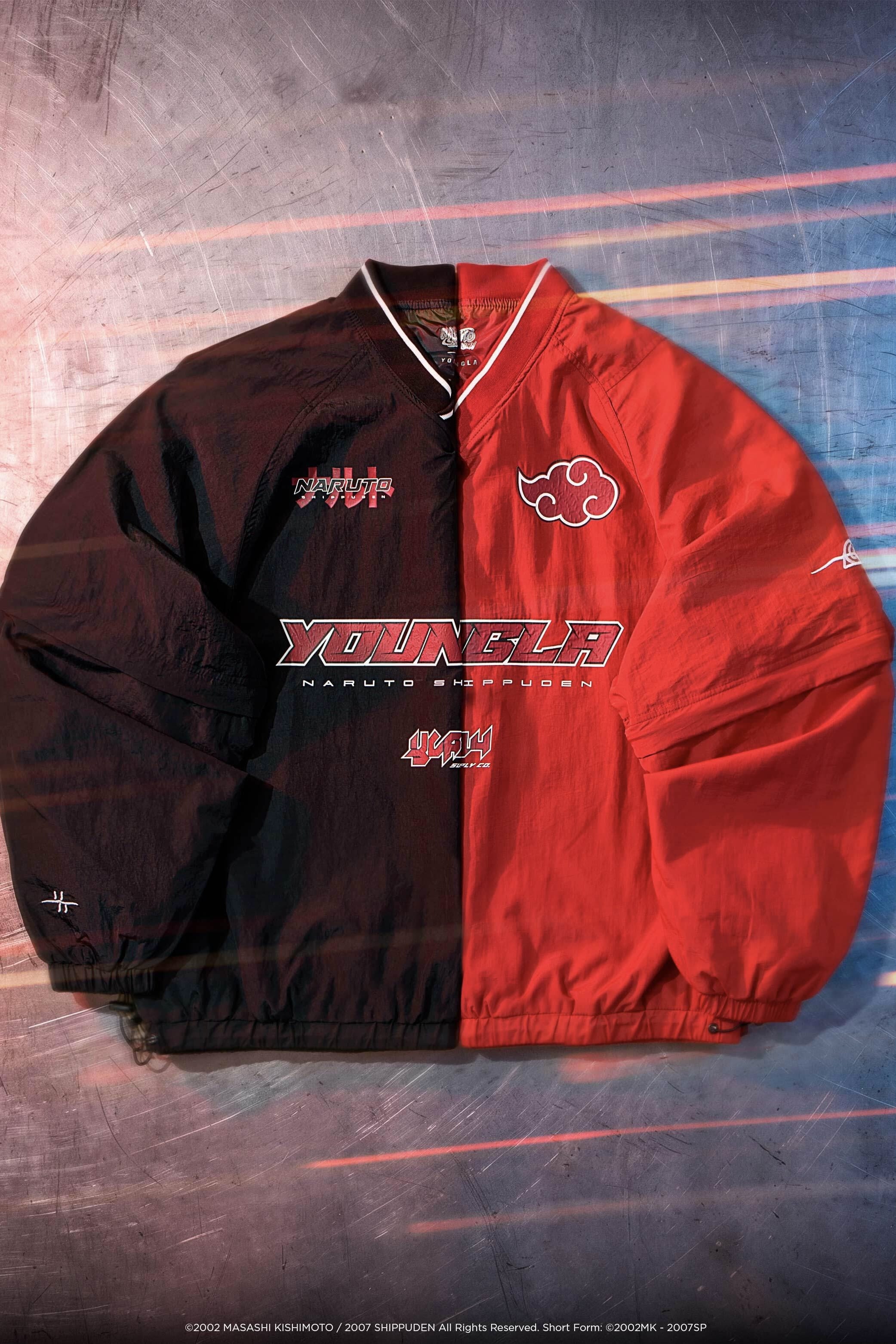 W5224 - Naruto Pullover Windbreaker