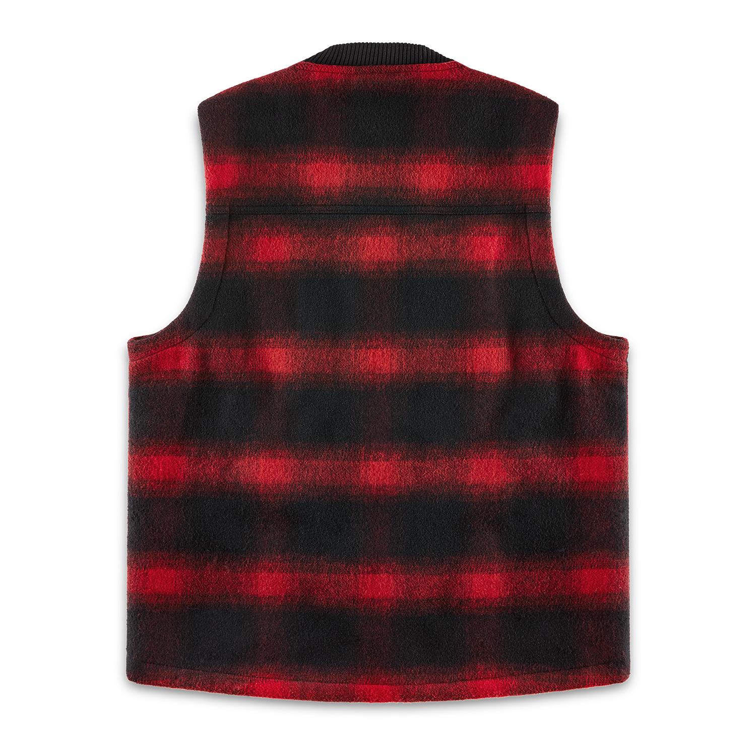 &SONS Kodiak Gilet Red Check