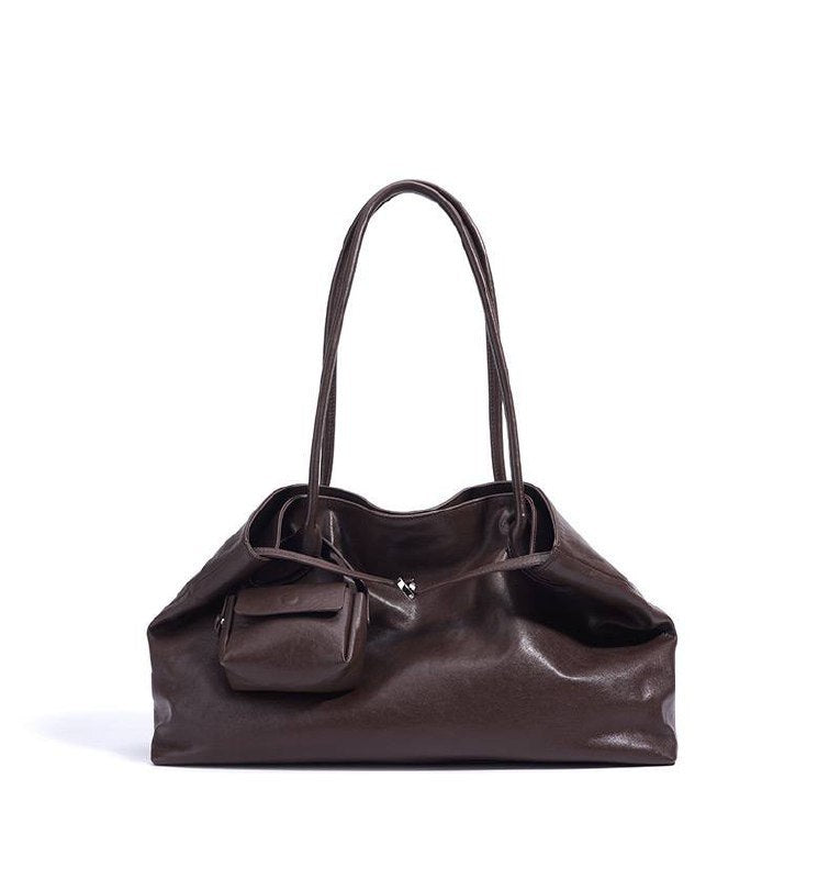 LA FORMA DUO  BOGDANA— shoulder bag made from genuine leather