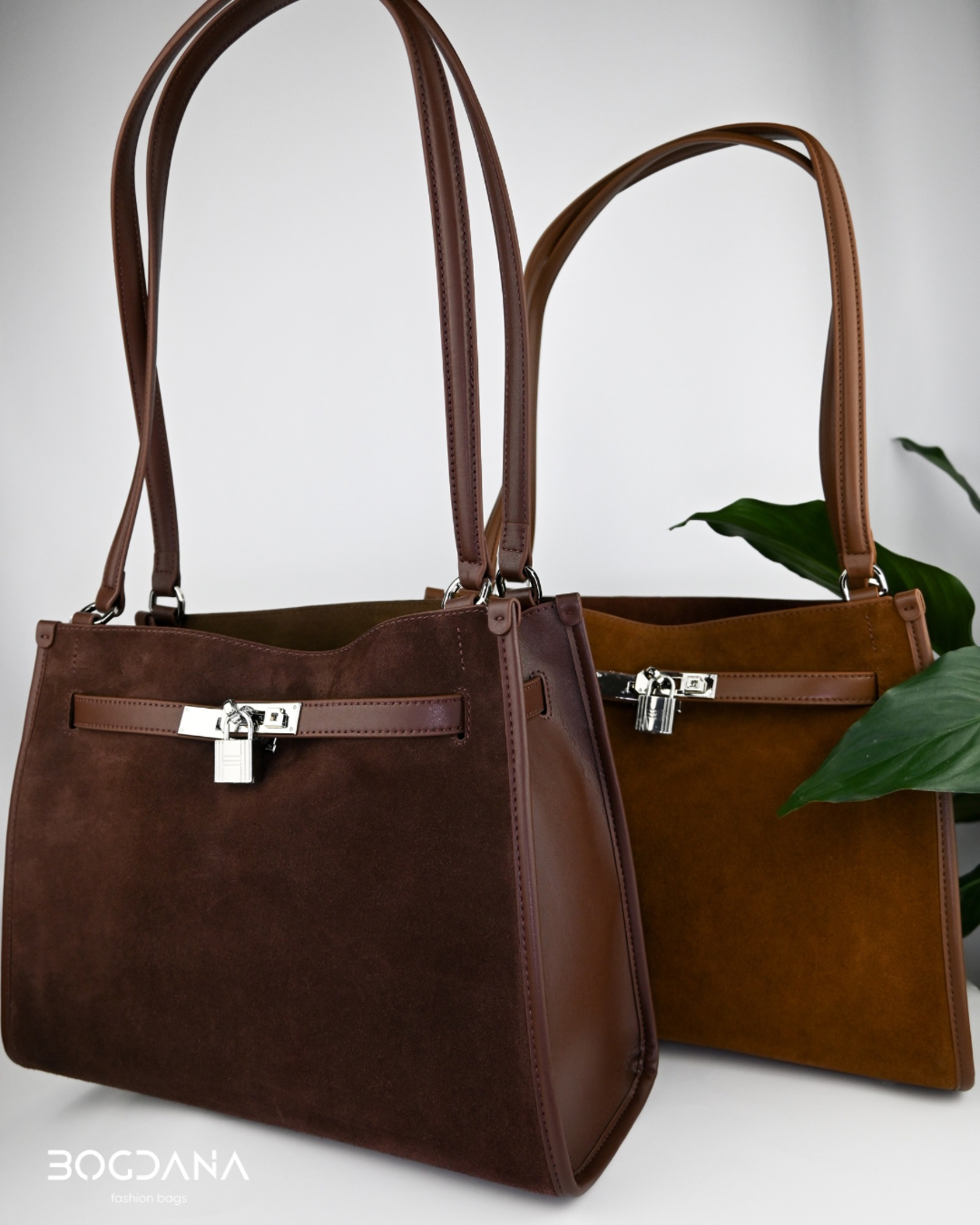 Arden Suede Classic Tote