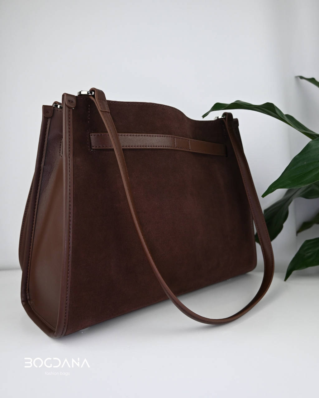 Arden Suede Classic Tote
