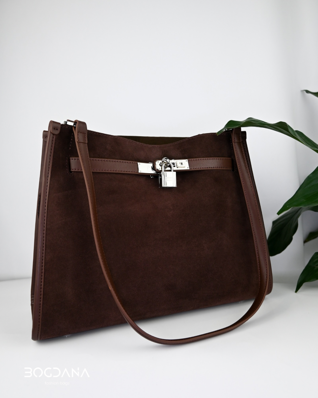 Arden Suede Classic Tote