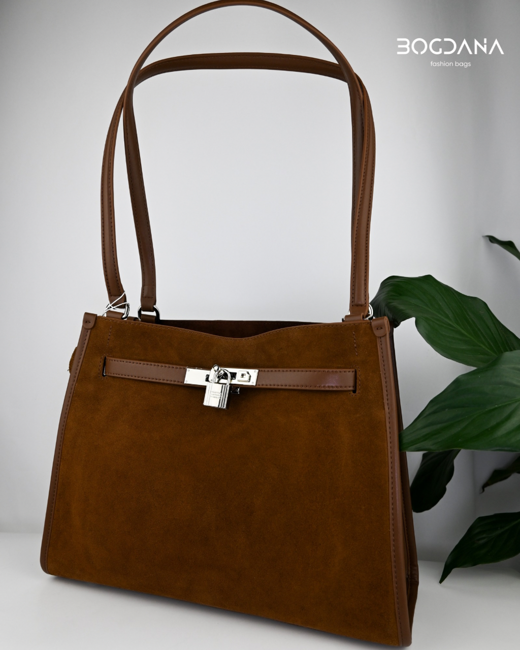 Arden Suede Classic Tote
