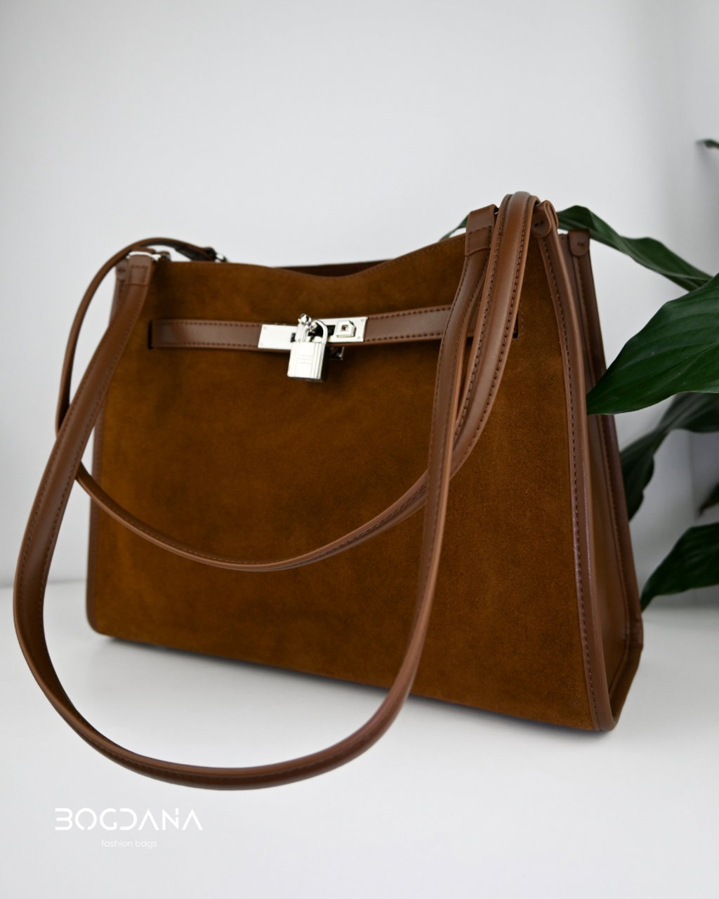 Arden Suede Classic Tote