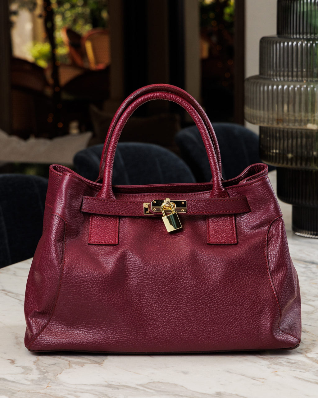 Bogdana Firenze – Genuine Leather Bag, Made in Italy 🇮🇹