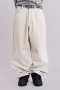 Ecru Paint Colossus Jeans