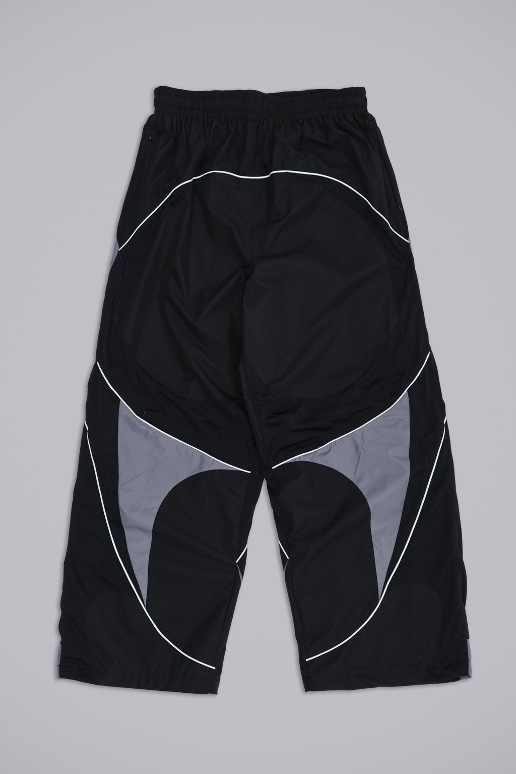 Black Panelled Vapor Joggers