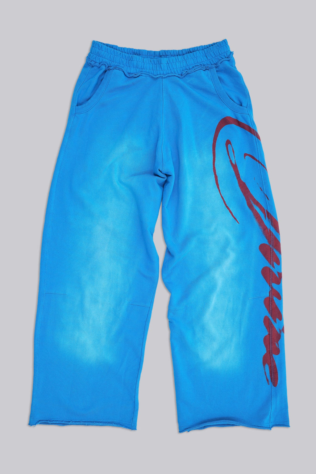 Divine Airbrush Blue Monster Joggers