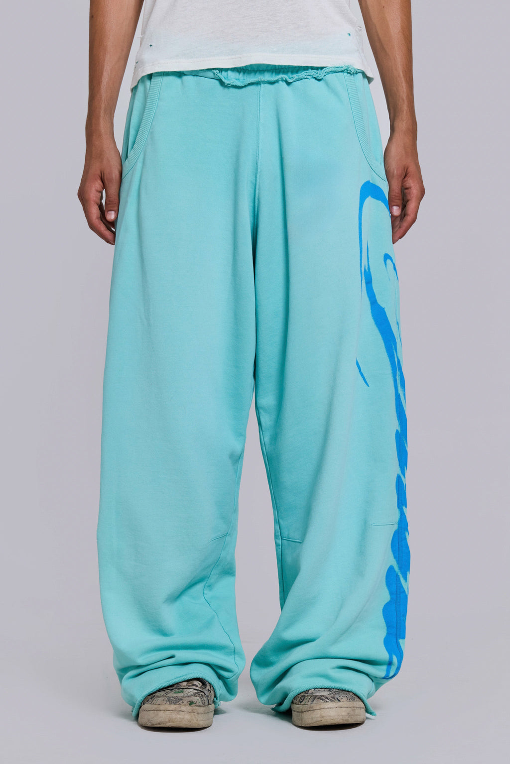 Divine Airbrush Aqua Monster Joggers