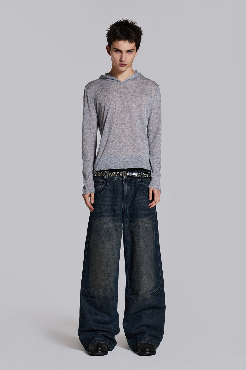 Mid Blue Slub Colossus Jeans