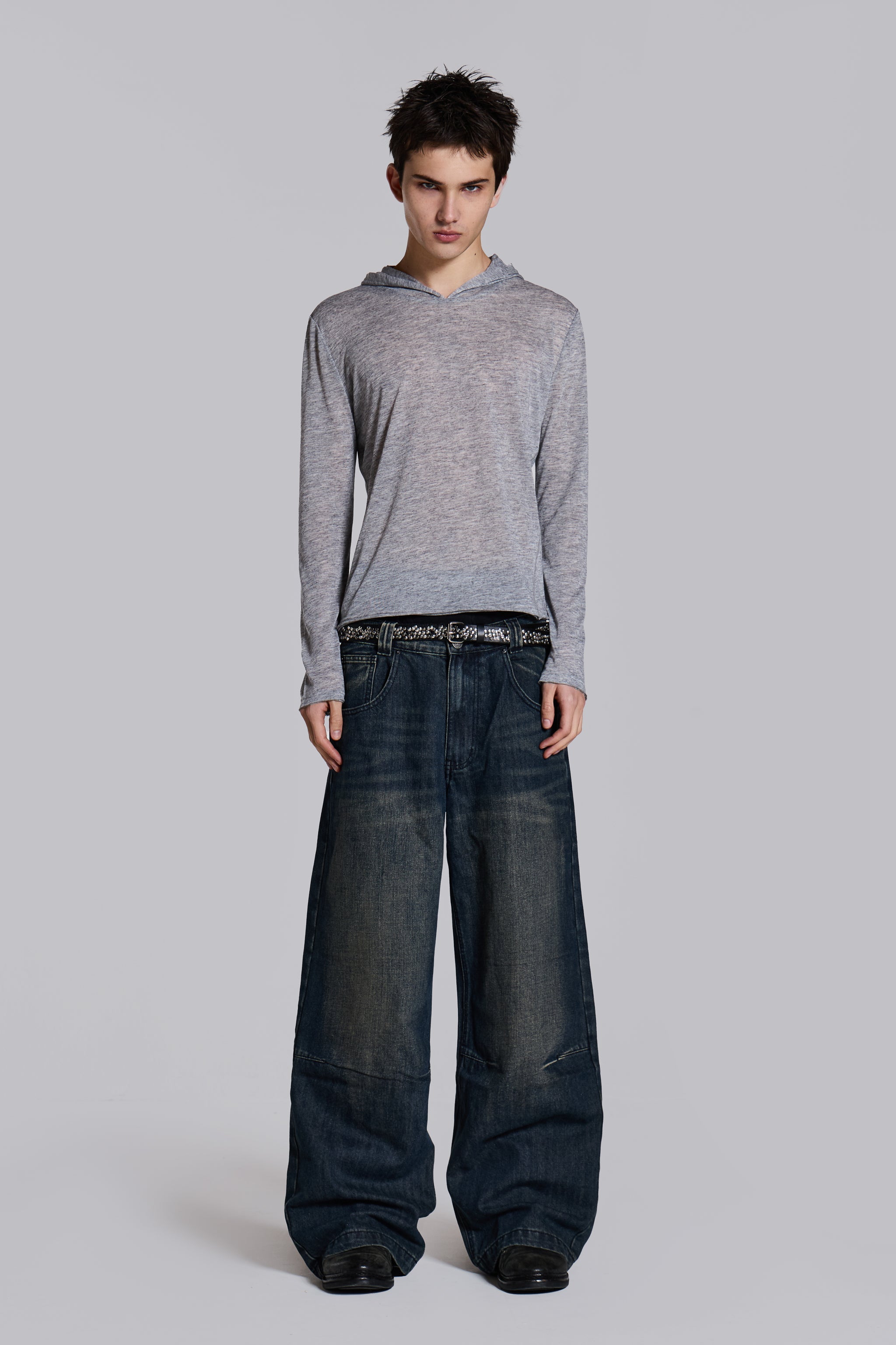 Mid Blue Slub Colossus Jeans