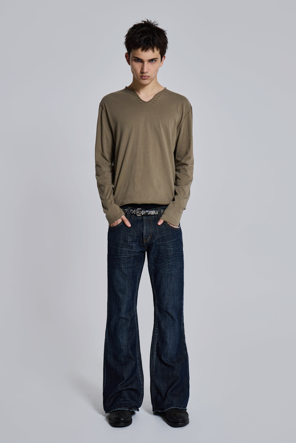 Blue Jude Bootcut Jeans