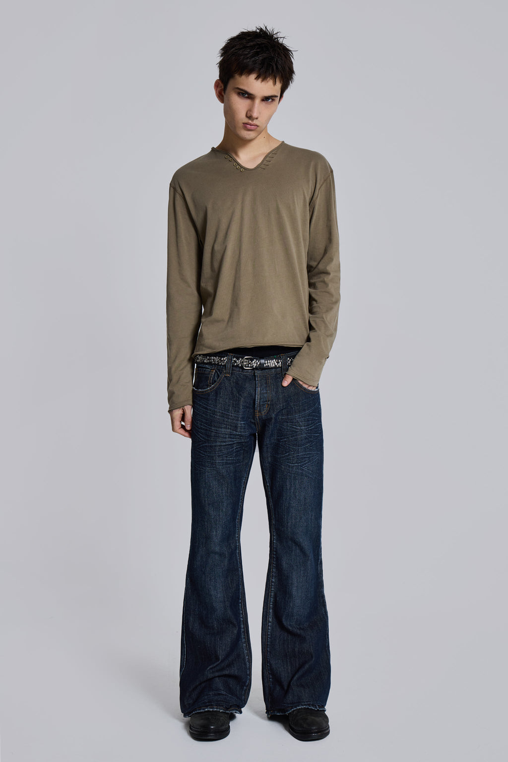 Blue Jude Bootcut Jeans