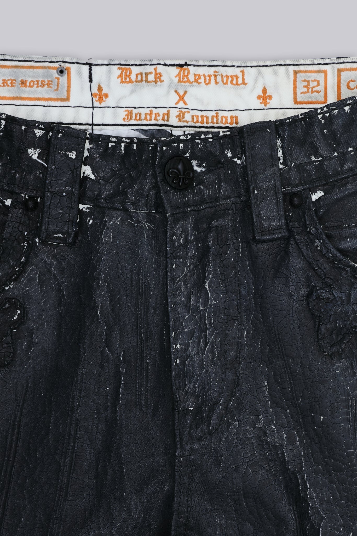 Rock Revival Moto Wax Jeans