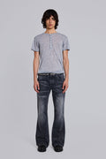 Washed Black Jude Bootcut Jeans
