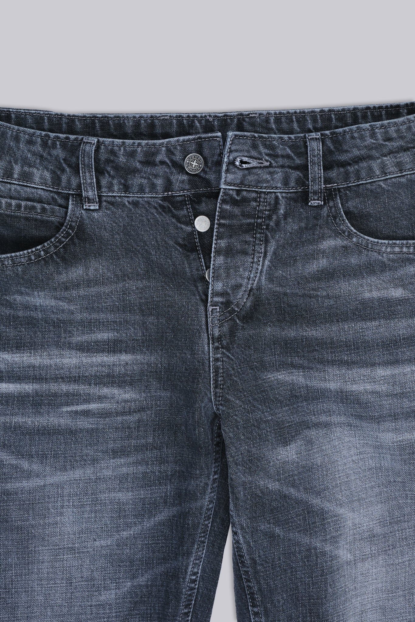 Washed Black Jude Bootcut Jeans