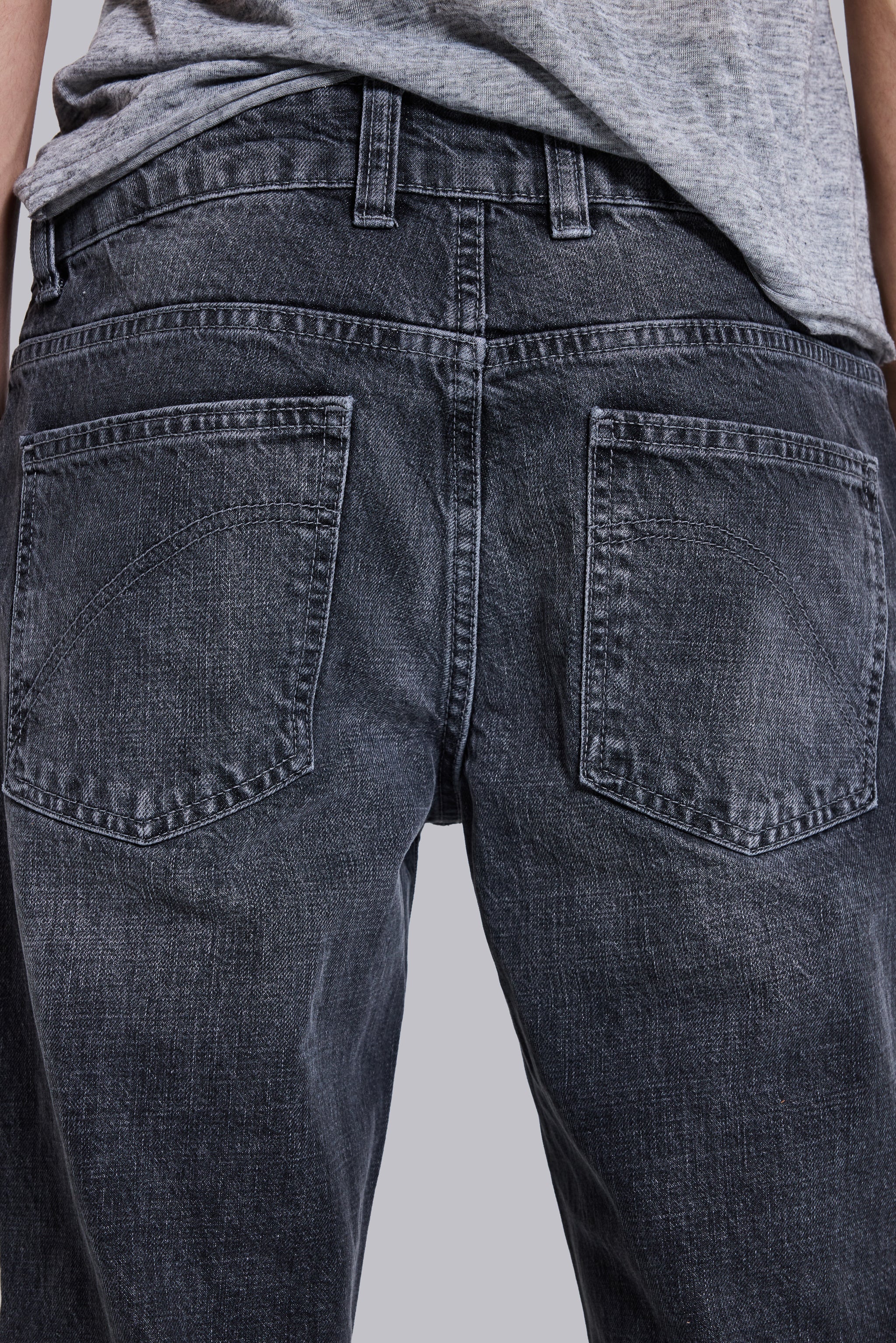Washed Black Jude Bootcut Jeans