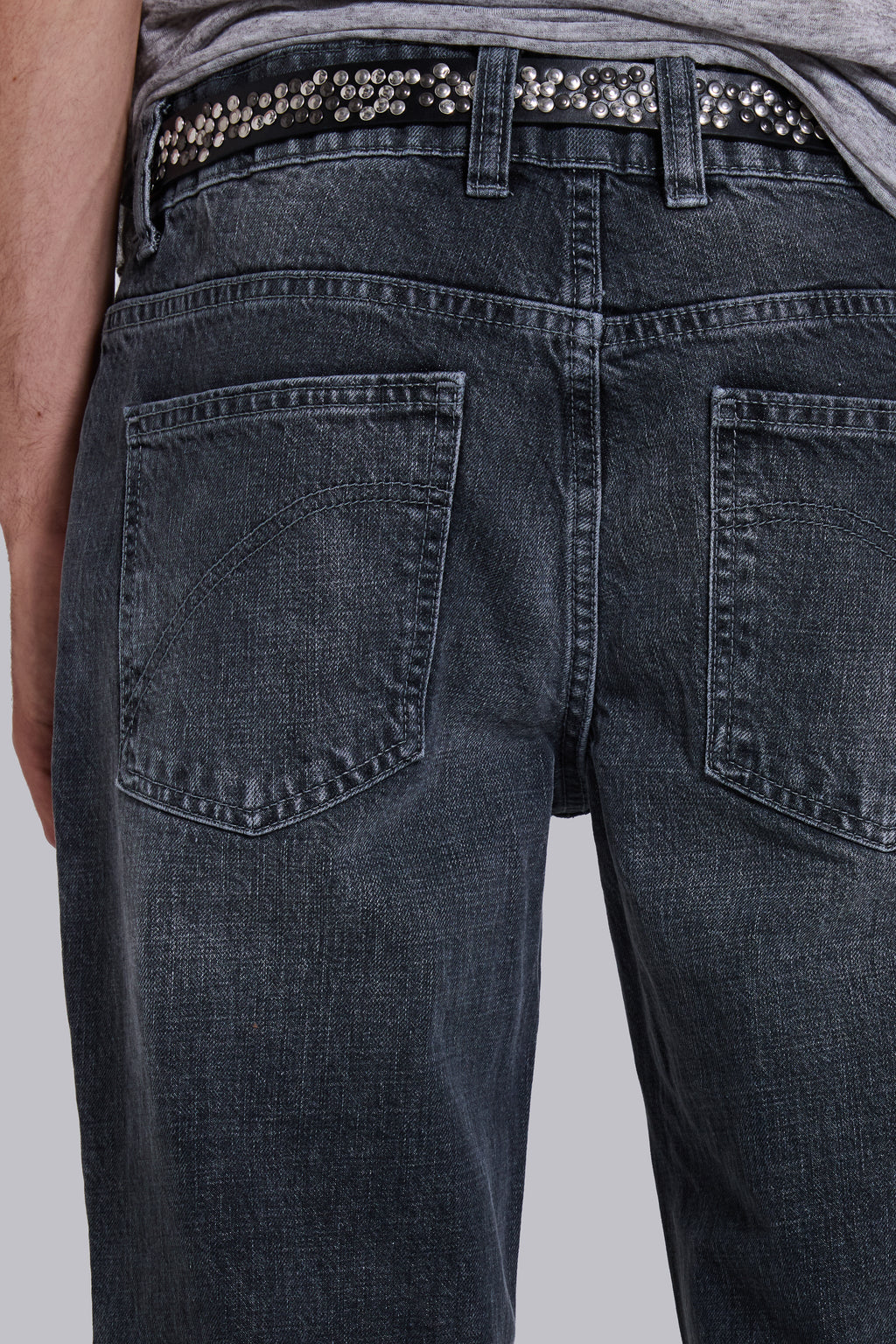 Washed Black Jude Bootcut Jeans