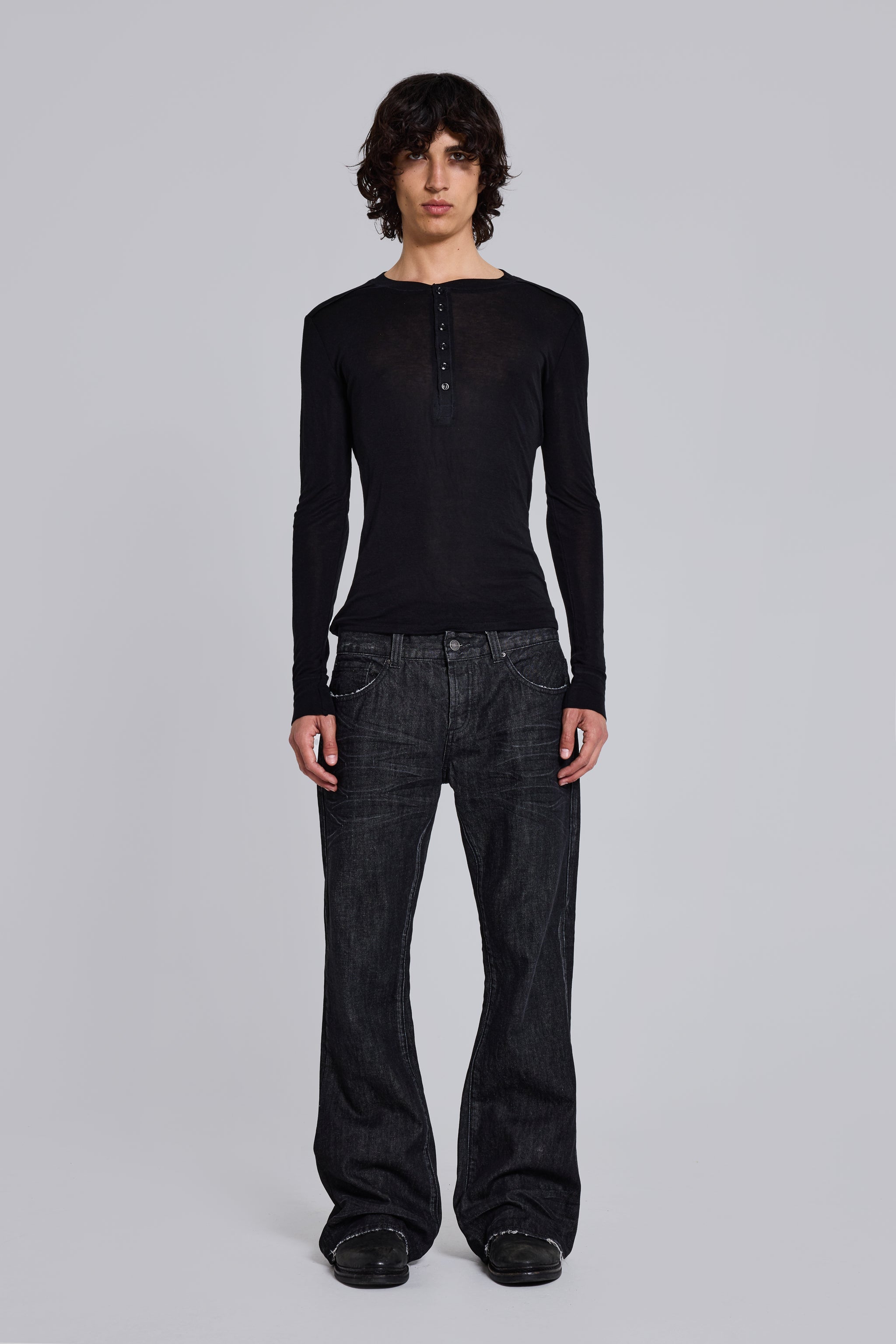 Black Jude Bootcut Jeans