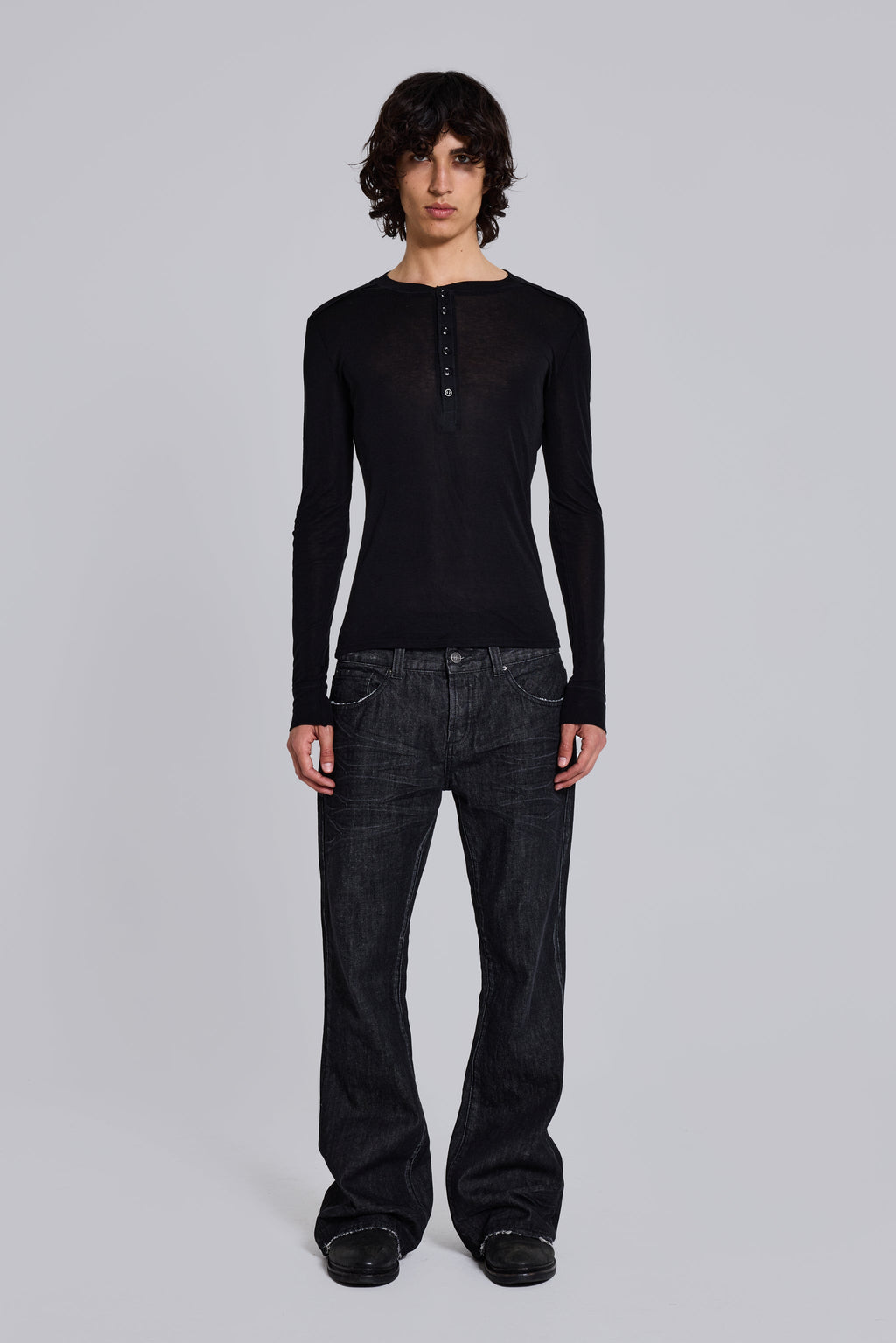 Black Jude Bootcut Jeans