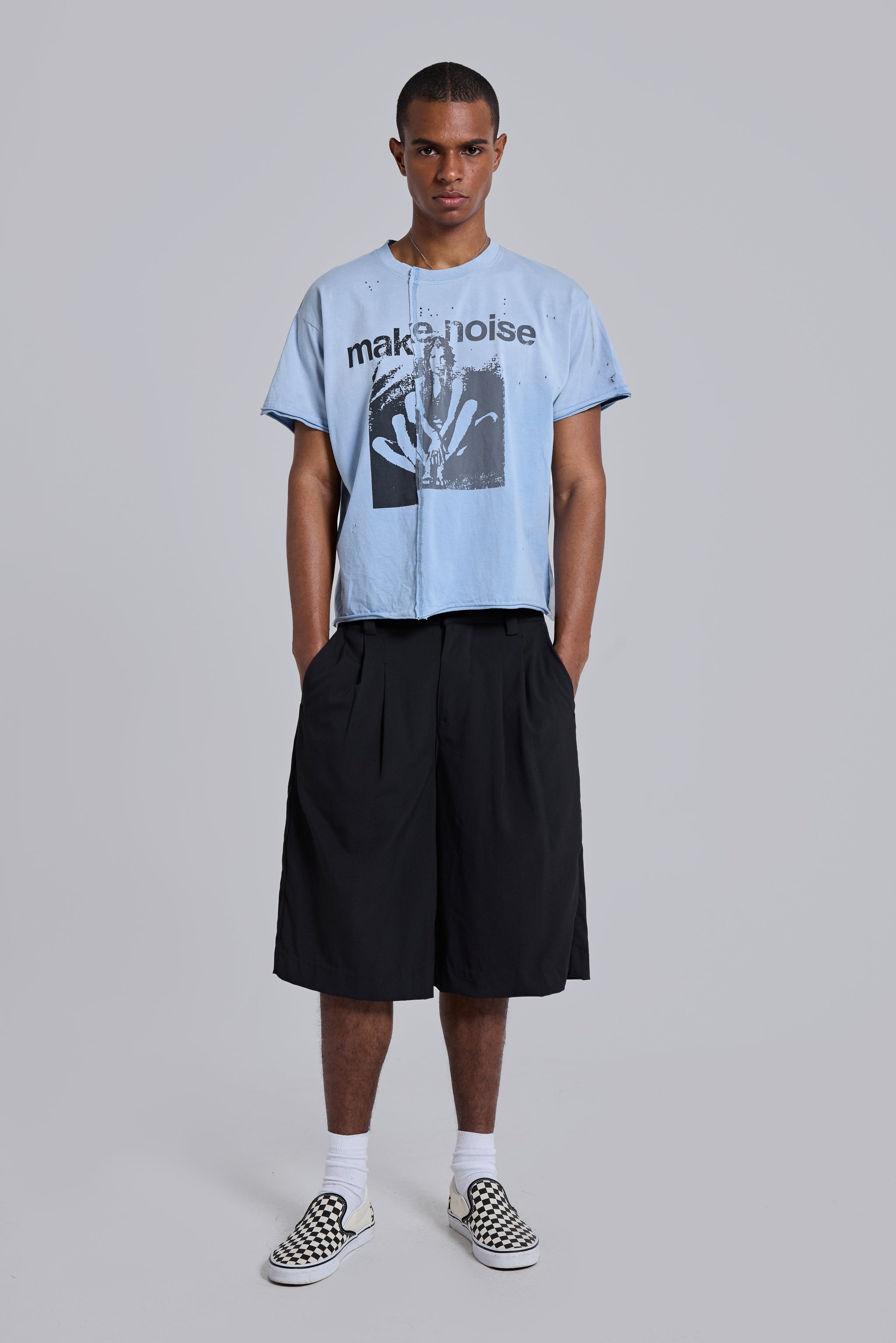 Black Goliath Tailored Baggy Shorts
