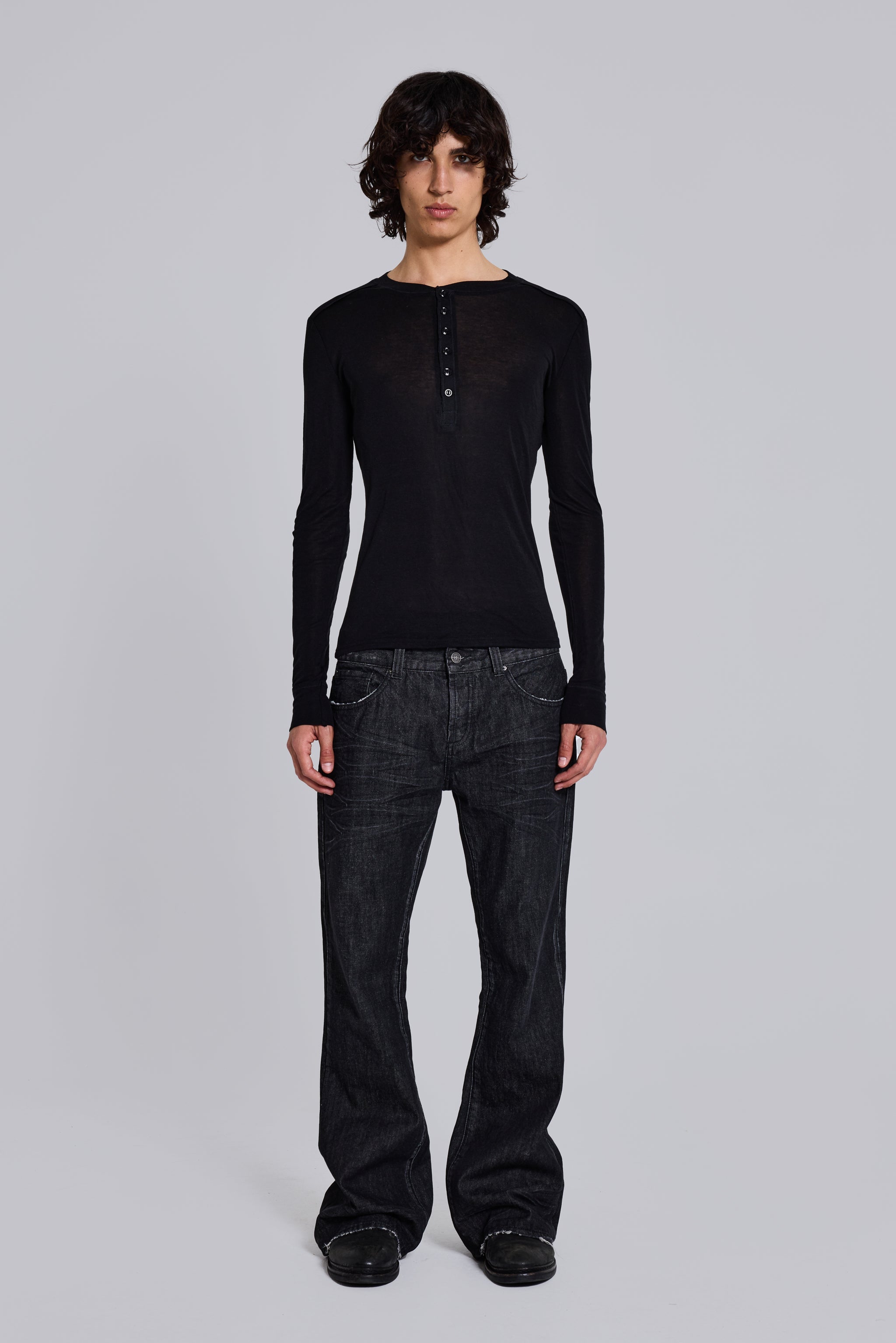 Black Jude Bootcut Jeans