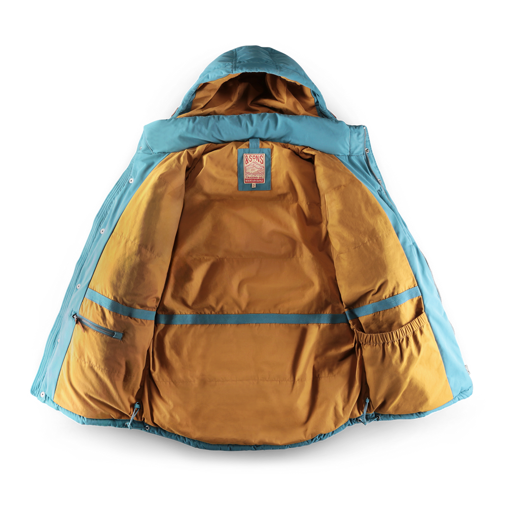 &SONS Bonnington Puffer Jacket Blue