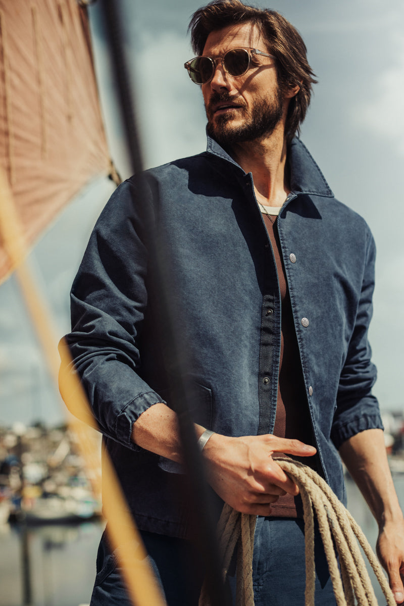 Boxcar Coach Jacket Navy