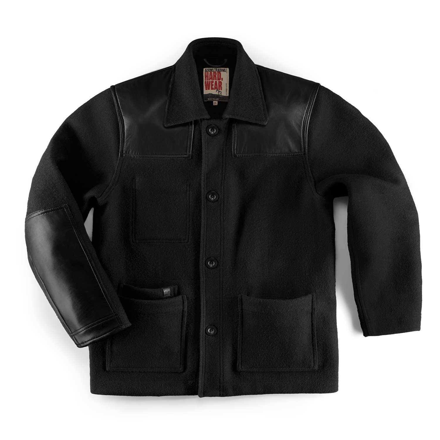 &SONS Curtis Donkey Jacket Black
