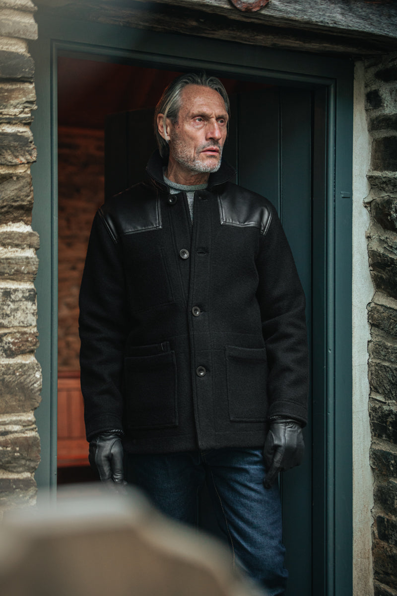 &SONS Curtis Donkey Jacket Black