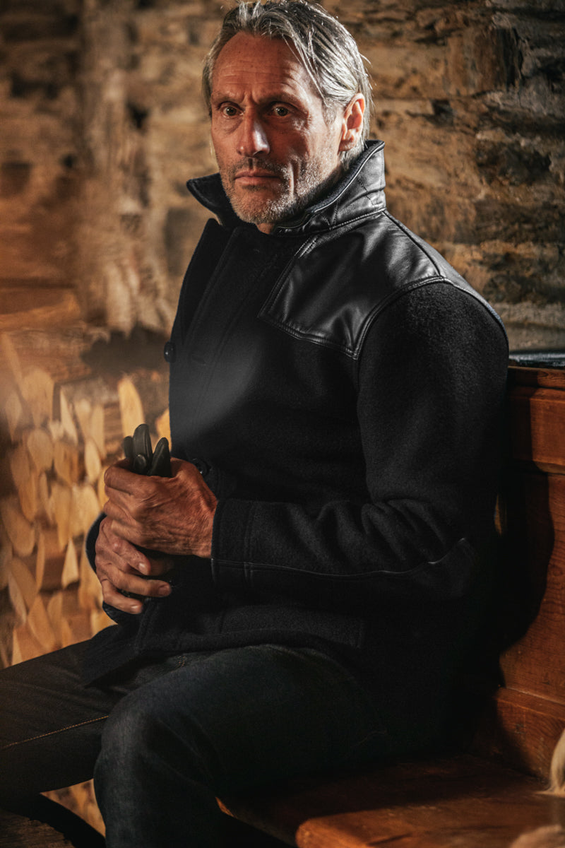 &SONS Curtis Donkey Jacket Black