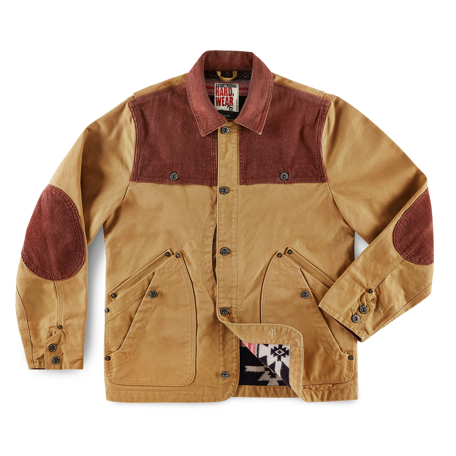 &SONS Dust Jacket Sand